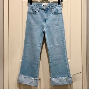 Just Black Denim, Light Wash Cropped Jeans